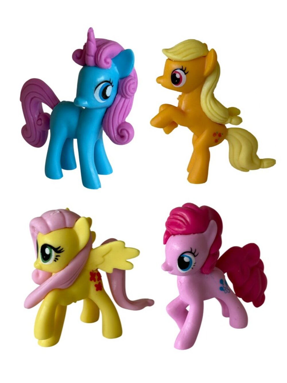 My Little Pony AppleJack Playset 11 Figure Cake Topper Toy Set Birthday - Picture 3 of 4